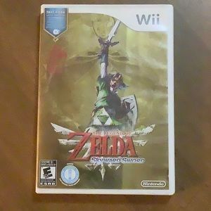 Nintendo Wii Legend of Zelda Skyward Sword & Gamecube LOZ Ocarina of Time